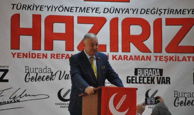 Yeniden Refah Partisi Karaman Merkez İlçe Başkanlığına Ali Yanık seçildi
