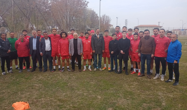 Yeniden Refah Partisinden Karaman Belediyespor'a ziyaret