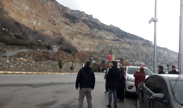 AFAD, Ermenek'te Kaya Düşme Riski Taşıyan Bölgeleri İnceledi