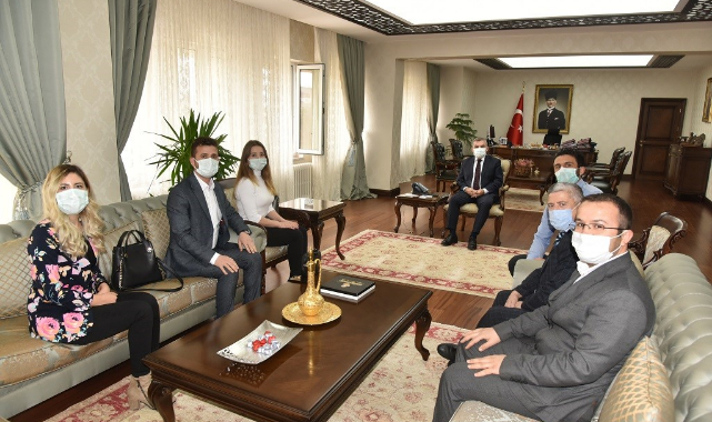 ÇESODER Yeni Yönetiminden Vali Işık'a Ziyaret