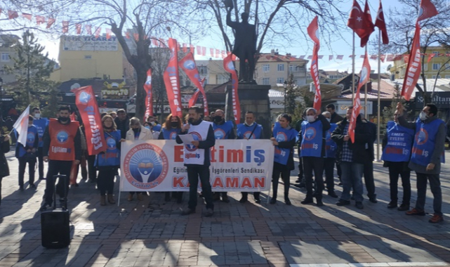 Eğitim-İş: “Haklarımızı Söke Söke Alacağız”