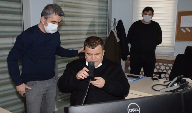 Görme engelli gencin hayali gerçek oldu