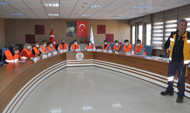 Hastane Afet Planı (HAP) Eğitimi Yapıldı