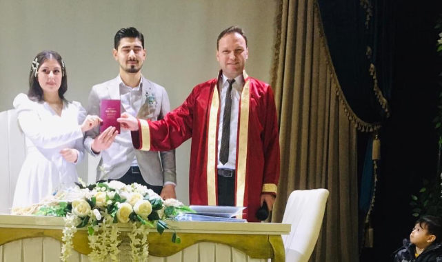 Karaman'da 2021 yılında bin 457 çift mutluluğa evet dedi