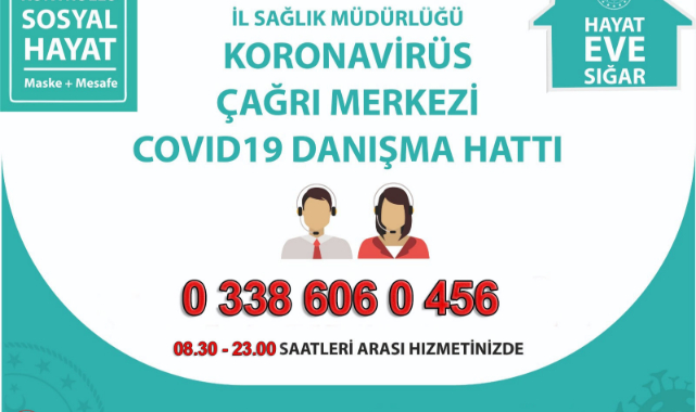 Karaman’da Covid-19 Çağrı Merkezi Oluşturuldu