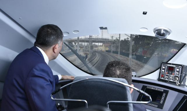Karaman-Konya Hızlı Tren Hattında test sürüşleri devam ediyor