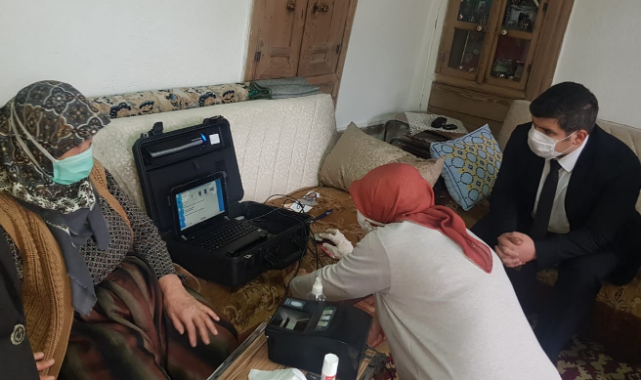 Kâzımkarabekir'de Adreste Nüfus Hizmeti Projesi Sürüyor