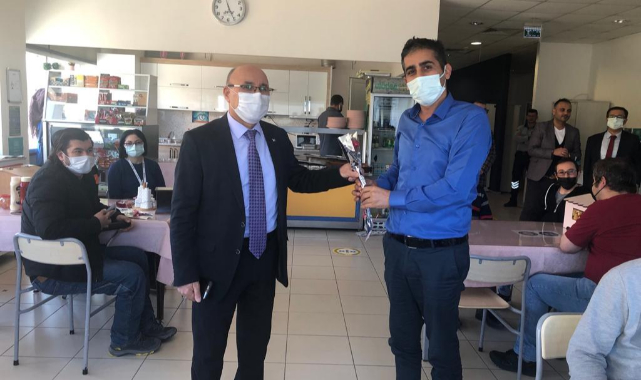 Sarıkaya ve Fındık'tan Alo 170 Çağrı Merkezine Ziyaret