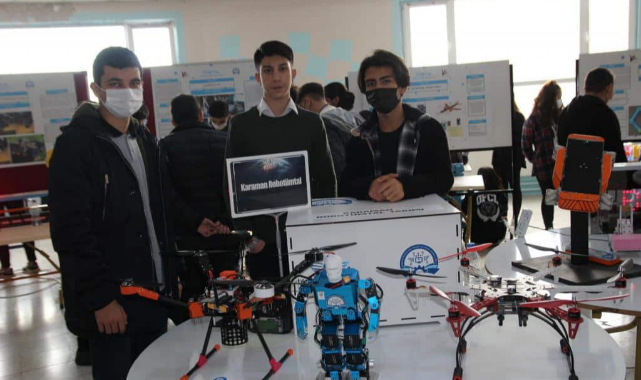 Temizel Ünlü Mesleki Ve Teknik Anadolu Lisesi Öğrencileri Projelerini Ortaya Koydu