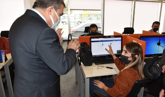 Vali Işık'tan Alo 170 İletişim Merkezine Sürpriz ziyaret