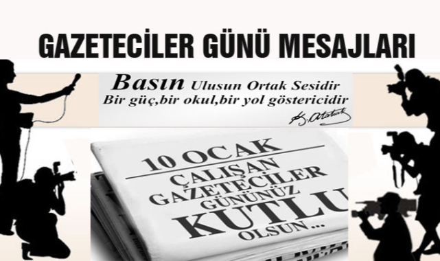 10 Ocak Çalışan Gazeteciler Günü mesajları