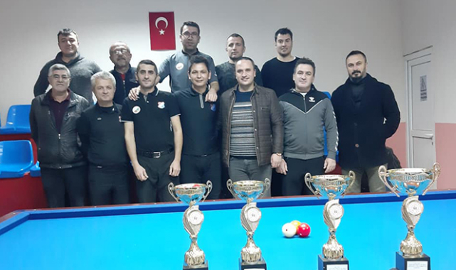 3 Bant Bilardoda Dereceye Giren İsimler Belli Oldu