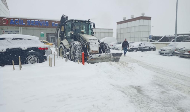 Ermenek Merkezde Yollar Açık
