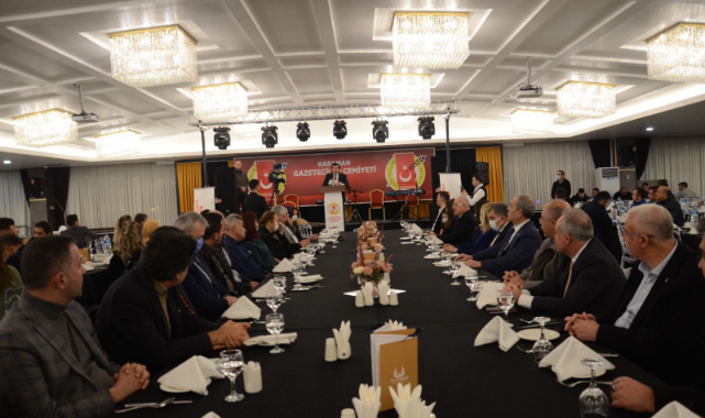 Gazeteci ve Bürokratlar Cemiyetin Gecesinde Buluştu