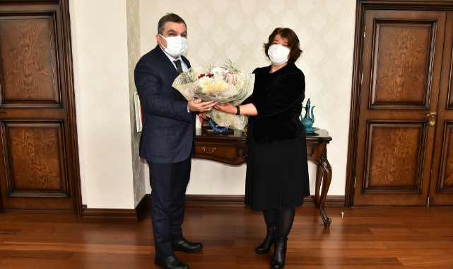 Gümrük Müdürlüğü Heyetinden Vali Işık'a Ziyaret