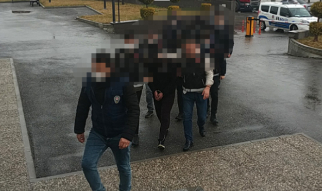 Karaman'da düzenlenen uyuşturucu operasyonunda 12 şüpheli tutuklandı 