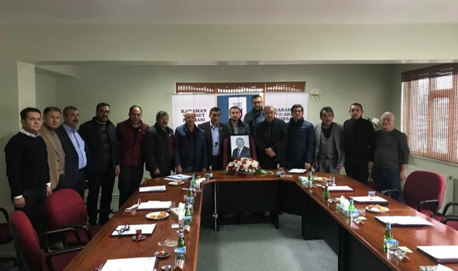 Karaman Ticaret Borsası'nda Meclis Başkanı belli oldu