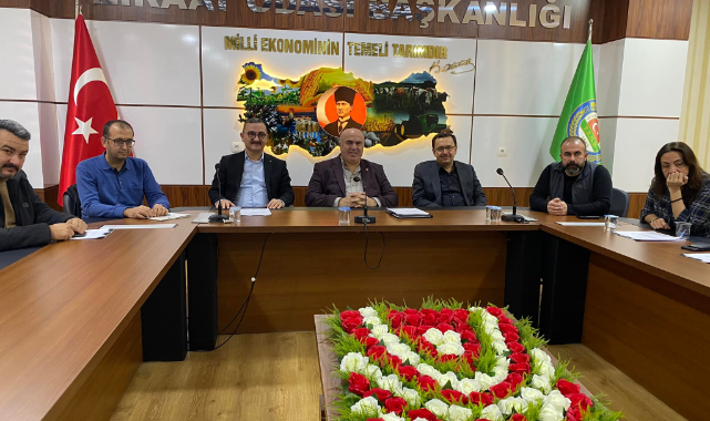 Karaman Ziraat Odası 2022 yılının ilk toplantısını yaptı