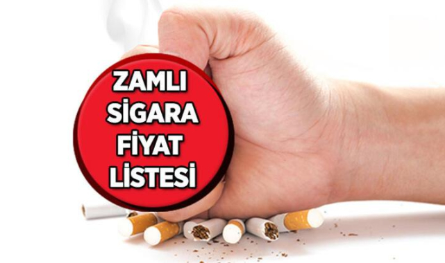 Sigara zammı sonrası yeni fiyatlar belli oldu!