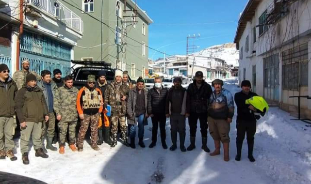 Yeşildere Köyünde sürek avı yapıldı