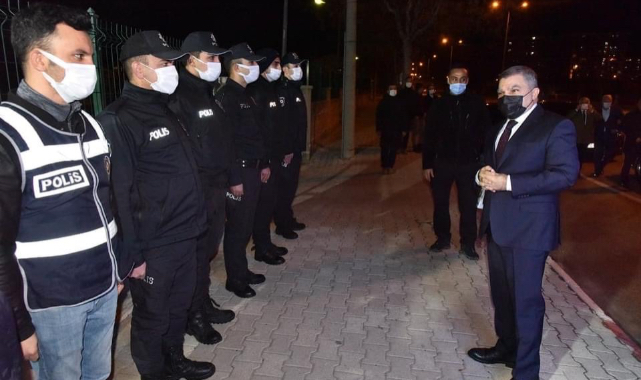 Yılbaşında Görev Yapan Personellere Vali Işık’tan Moral Ziyareti