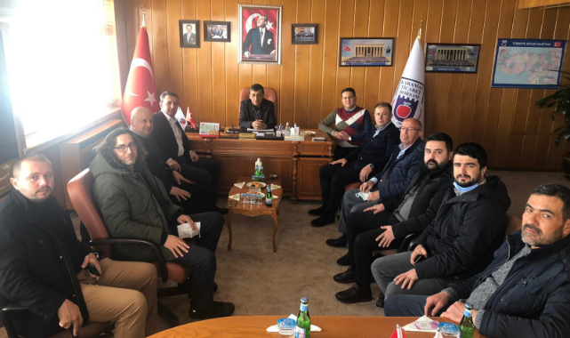 CHP Heyetinden Ticaret Borsası'na Hayırlı Olsun Ziyareti