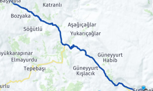 Ermenek’i Bucakkışla ve Başyayla’ya bağlayan yollar 22 gündür trafiğe kapalı