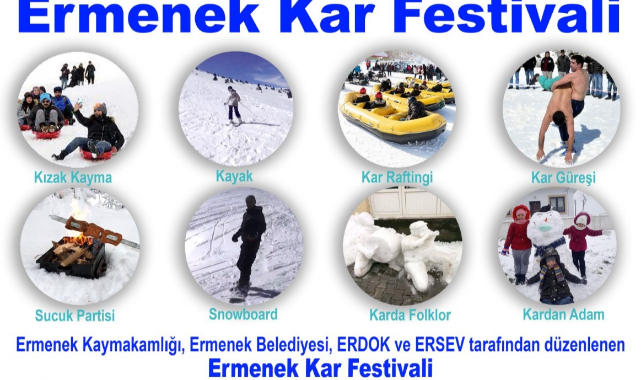 Ermenek'in Zirveleri Kayak ve Kış Tatili için Doğa Tutkunlarını Çağırıyor