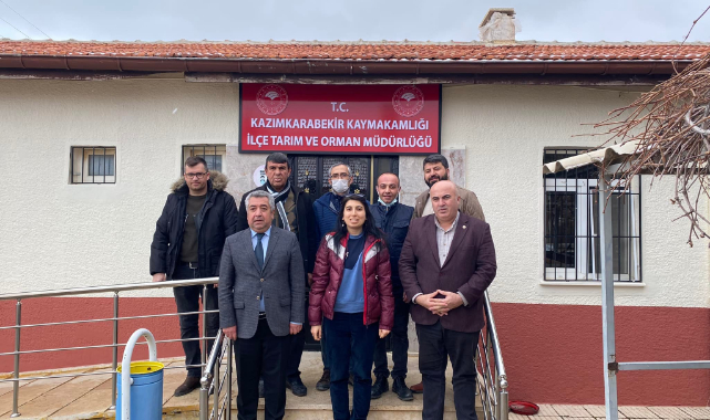 İlçe ve köylere ziyarette bulundular