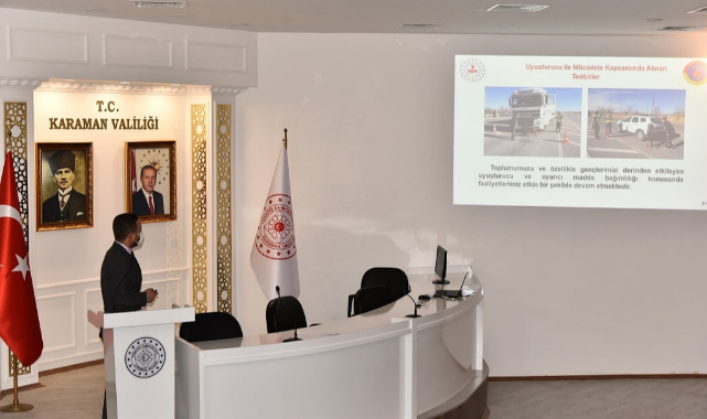 Karaman'da Bağımlılıkla Mücadele Tüm Hızıyla Devam Edecek