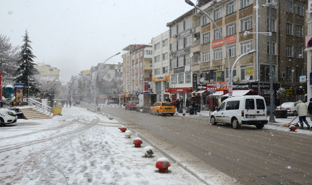 Karaman'da kar yağışı devam edecek