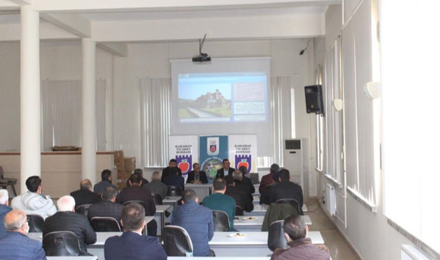 Karaman Ticaret Borsası’nda bilgilendirme toplantısı yapıldı
