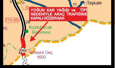 Sertavul Geçidi Trafiğe Açıldı