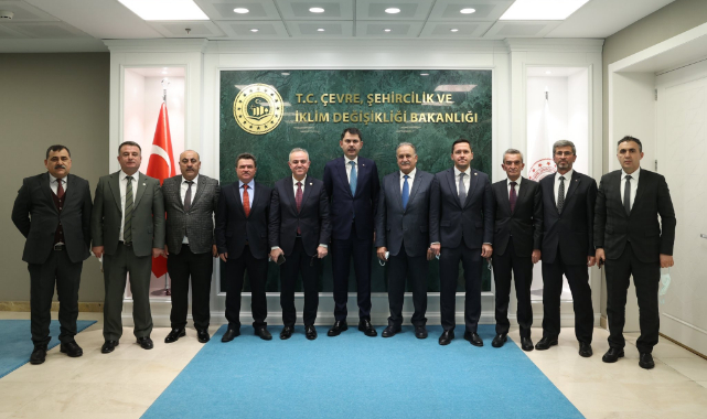 Vekiller, Başkanlarla Bakanlar Kurum ve Varank'a Ziyaret etti