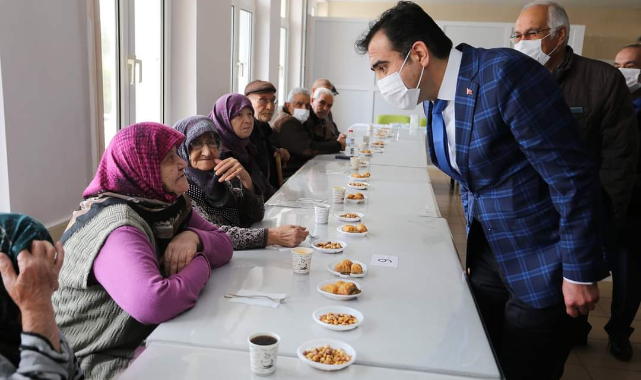 Başkan Kalaycı Huzurevi Sakinlerini ziyaret etti
