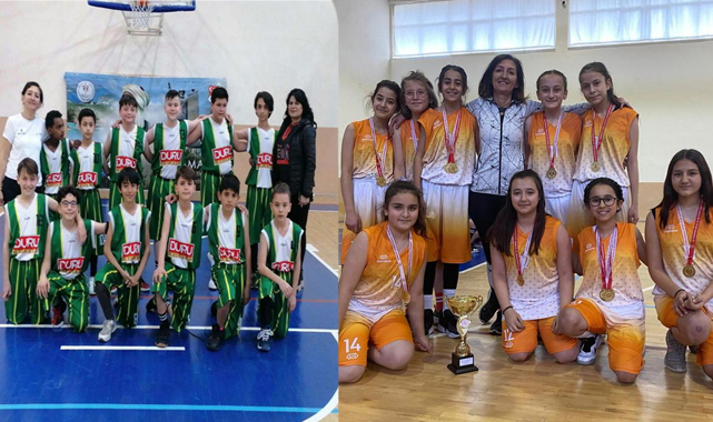 Basketbol müsabakalarına katılan tek devlet okulu 