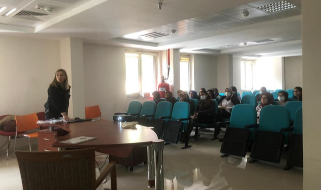 Ermenek Bölgesi Sağlık Evi Ebelerine Hizmet İçi Eğitim Verildi