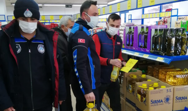 Ermenek'te Marketler Denetlendi