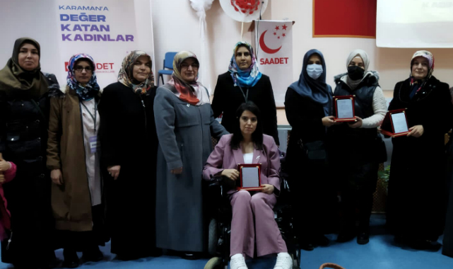 Karaman'a Değer Katan Kadınlar Ödüllendirildi
