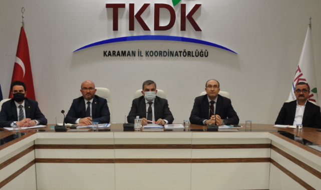 Karaman'da Elma Sektörünün Durumu Ele Alındı