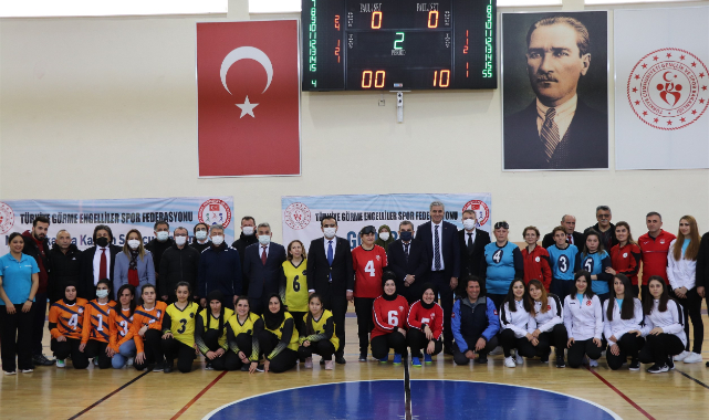 Karaman'da Goalball 1. Devre Müsabakaları Başladı
