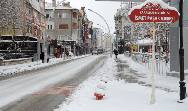 Karaman'da Mart Kapıdan Baktırdı