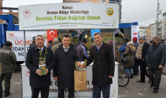Karaman’da 'Orman Haftası' Kapsamında Fidan Dağıtıldı