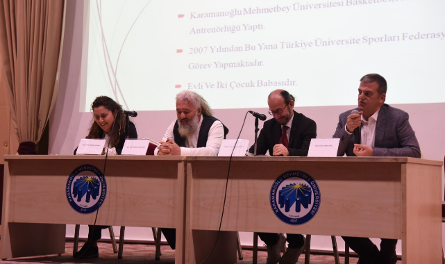 KMÜ'de 'Değerlerimiz' Konulu Söyleşi