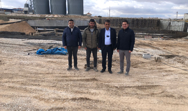 Çavaş; “Karaman Ticaret Borsası Lisanslı Depoculuk A.Ş’nin İnşaatı Planlandığımız Şekilde Devam Ediyor”