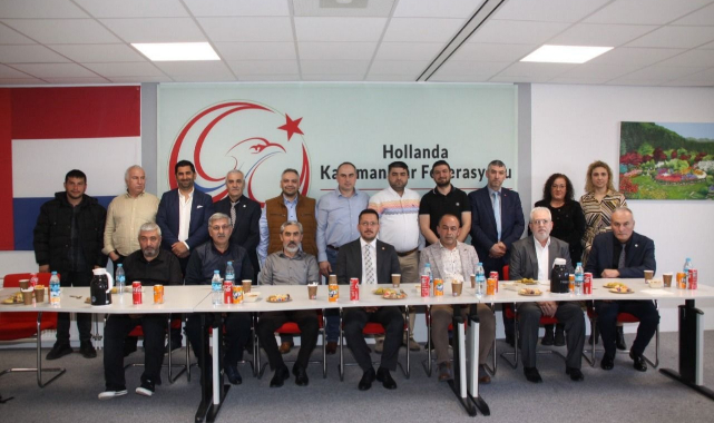 Milletvekili Eser Hollanda'da Hemşerileriyle Buluştu