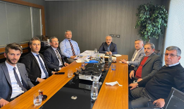 Zorlu ve ekibinden Bakan Elvan’a Ziyaret