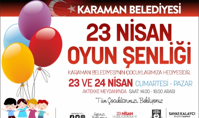 Belediyeden Çocuklara Oyun Şenliği 