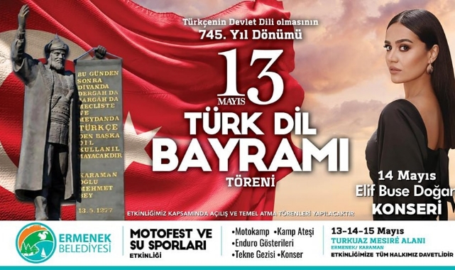 Ermenek, Dil Bayramına Hazır
