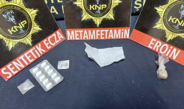 Karaman'da uyuşturucu operasyonunda bir kişi tutuklandı